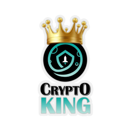 Safemoon King Kiss-Cut Stickers - Wow Crypto Gear