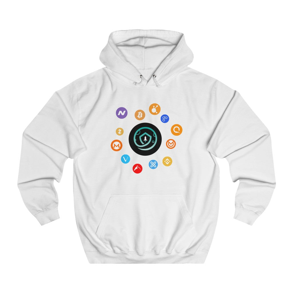Safemoon Unisex College Hoodie - Wow Crypto Gear