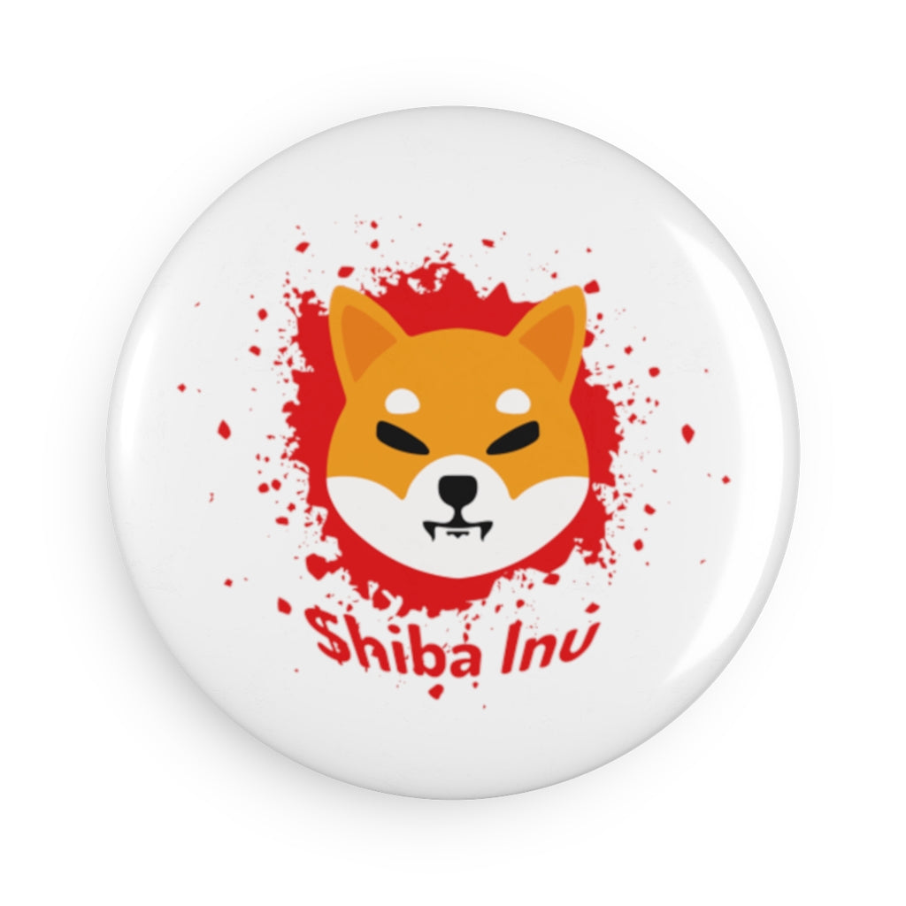 Shiba Inu Magnet, Round (1pc) - Crypto World