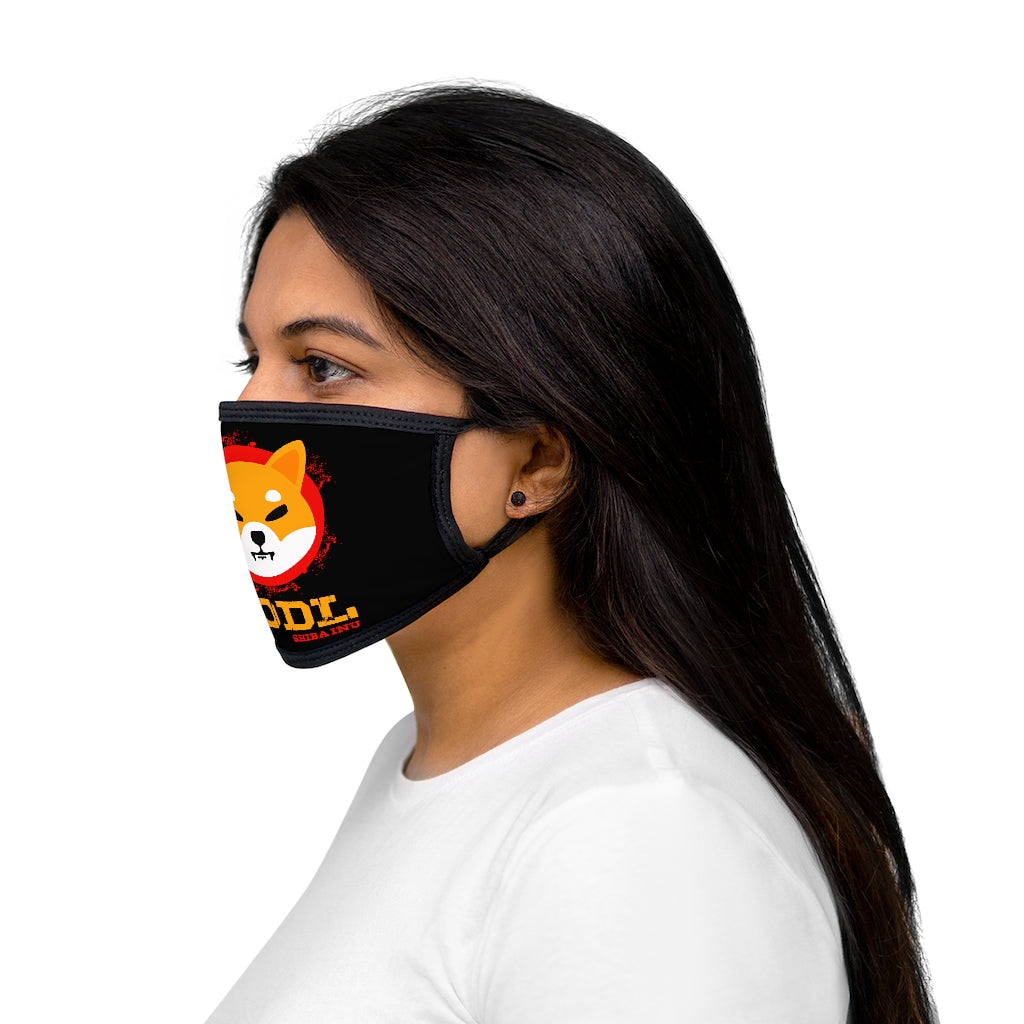 Shiba Inu Mixed-Fabric Face Mask - Crypto World