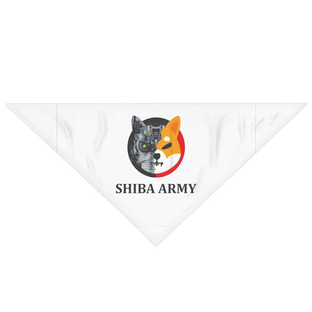 Shiba Army Pet Bandana - Crypto World
