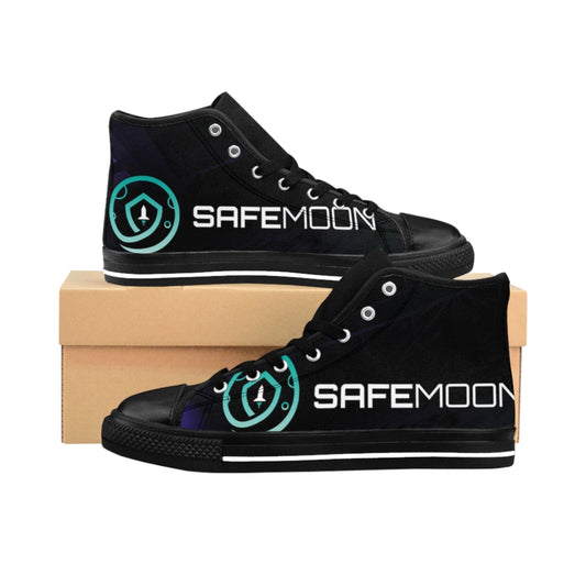 Safemoon Men's High-top Sneakers - Crypto World