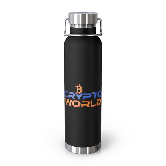 Crypto World 22oz Vacuum Insulated Bottle - Crypto World