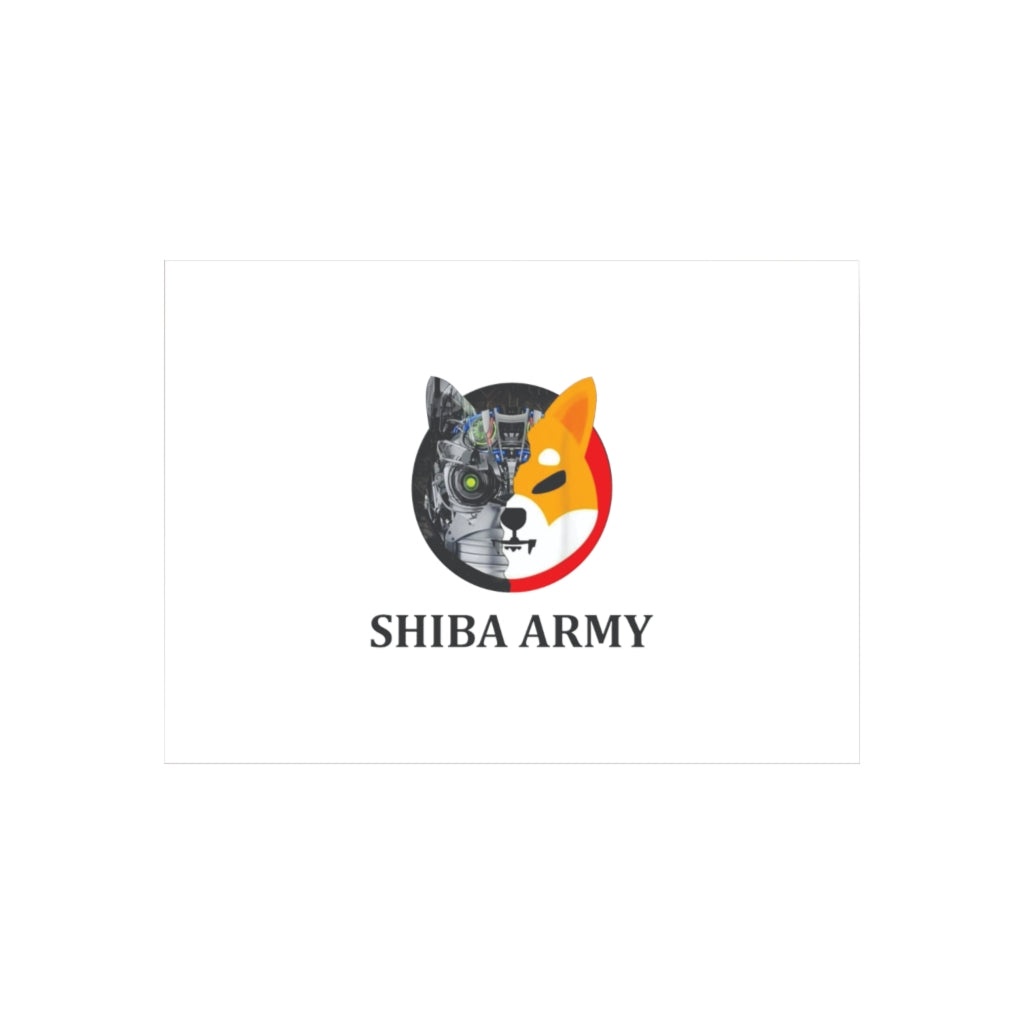 Shiba Army Microfiber Duvet Cover - Crypto World