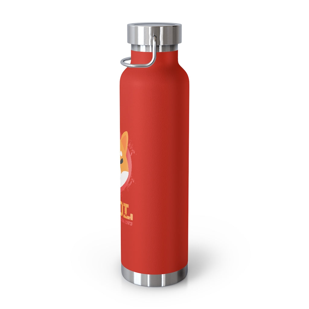 Shiba Inu 22oz Vacuum Insulated Bottle - Crypto World