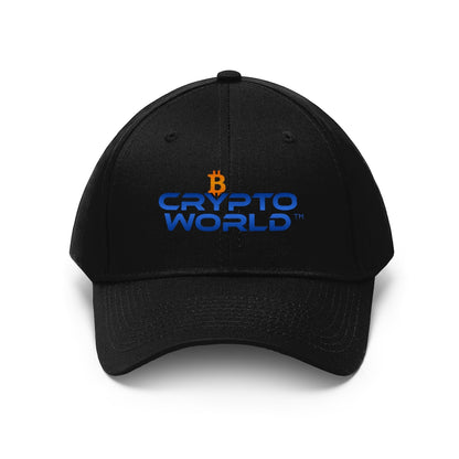 Crypto World Unisex Twill Hat - Crypto World