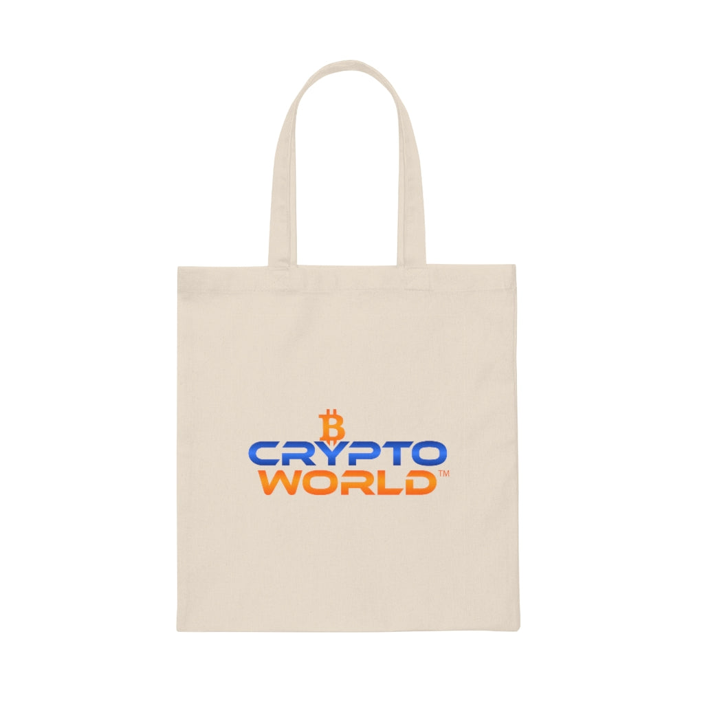 Crypto World Canvas Tote Bag - Crypto World