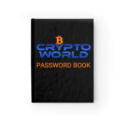 Password Book - Blank - Crypto World