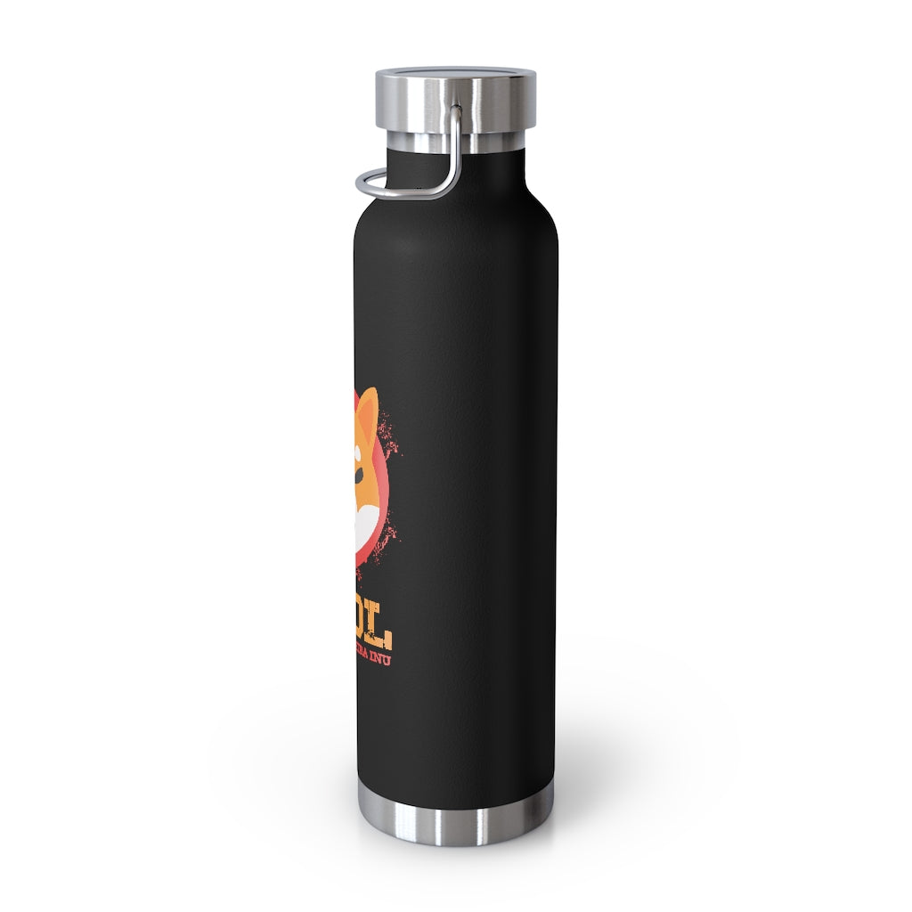 Shiba Inu 22oz Vacuum Insulated Bottle - Crypto World