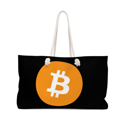 Bitcoin Weekender Bag - Crypto World