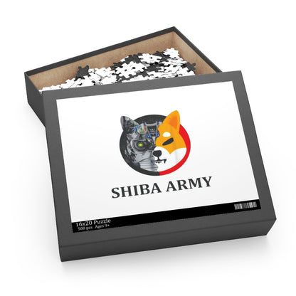 Shiba Army Puzzle (120, 252, 500-Piece) - Crypto World