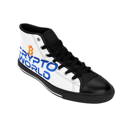 Men's High-top Sneakers - Crypto World