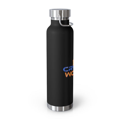 Crypto World 22oz Vacuum Insulated Bottle - Crypto World