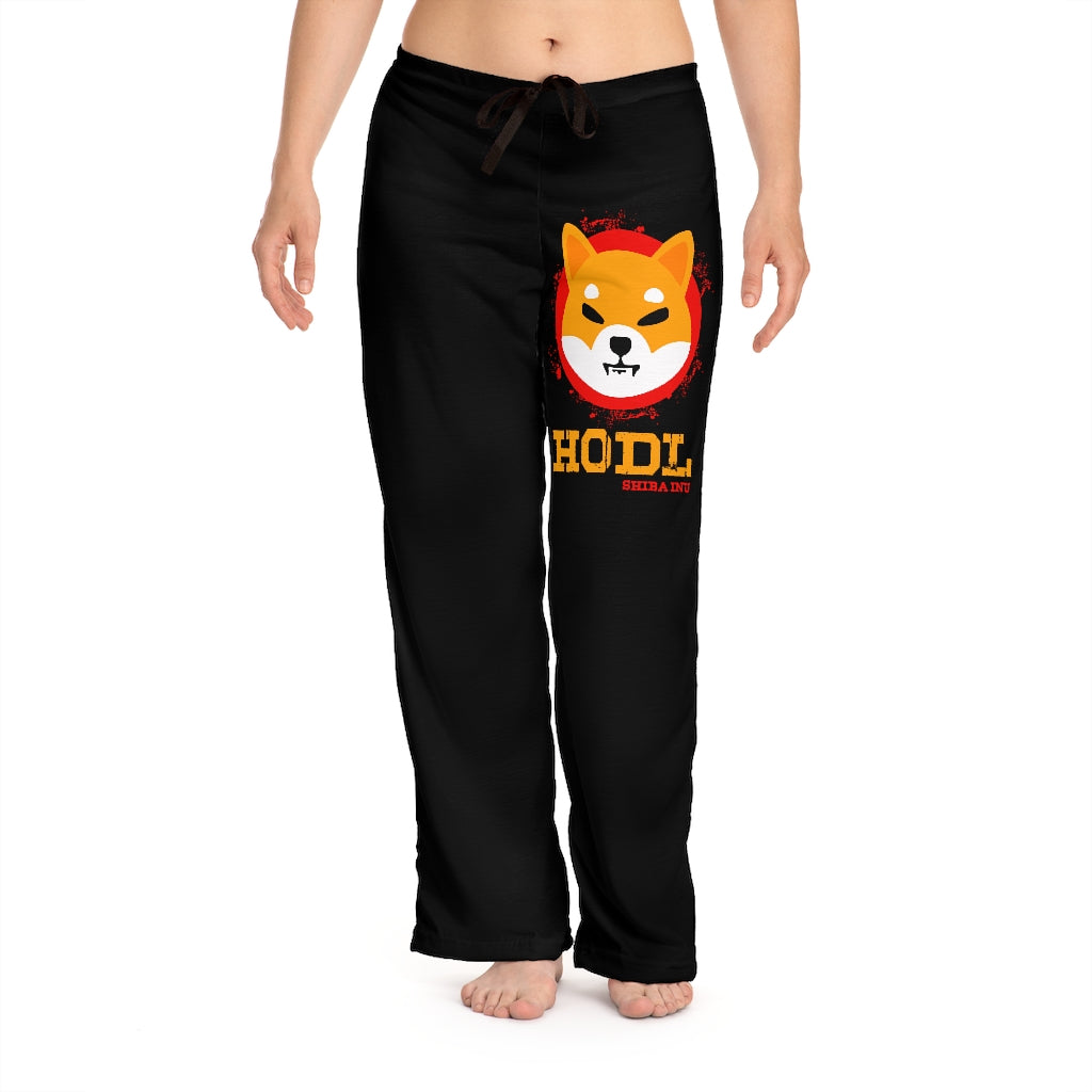 Shiba Inu Women's Pajama Pants (AOP) - Crypto World